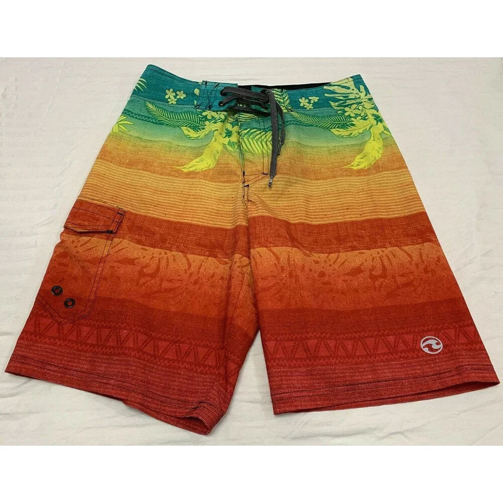 OCEAN CURRENT SWIM MENS SHORTS SIZE 28